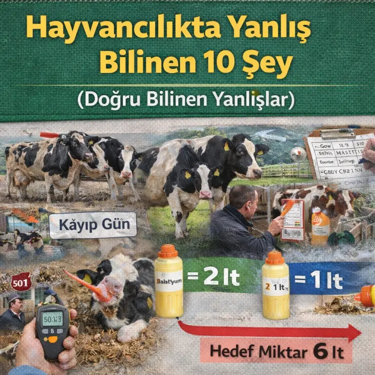 Hayvancılıkta Yanlış Bilinen 10 Şey (Doğru Bilinen Yanlışlar) 9 Hayvancılıkta Yanlış Bilinen 10 Şey (Doğru Bilinen Yanlışlar)
