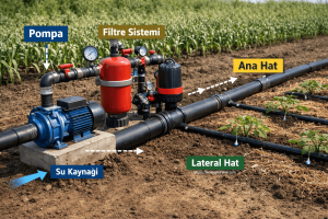 damla sulama projelendirme 