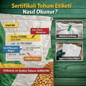 Sertifikalı tohumun avantajları 