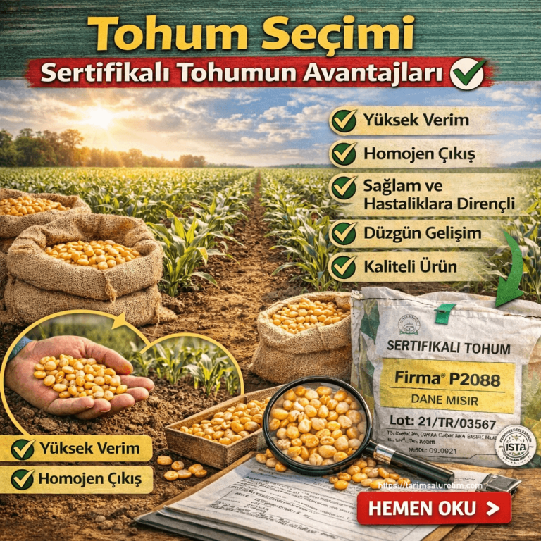 Sertifikalı tohumun avantajları