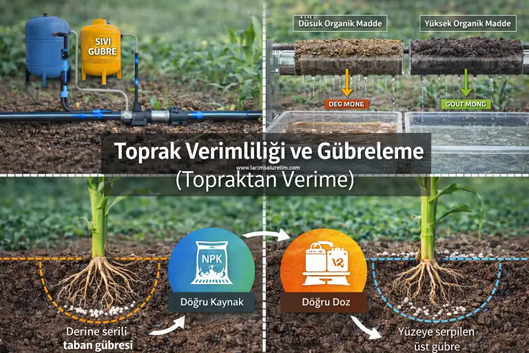 Toprak Verimliliği ve Gübreleme (Topraktan Verime) 4 toprak verimliliği ve gübreleme