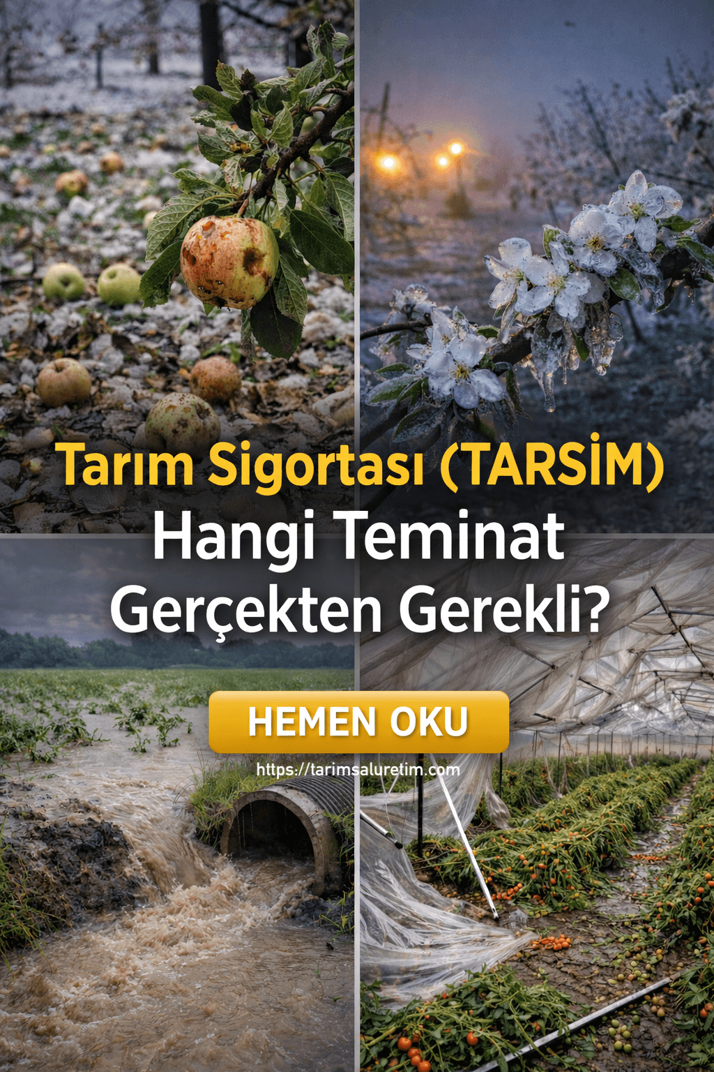 Tarım Sigortası (TARSİM) Teminatları